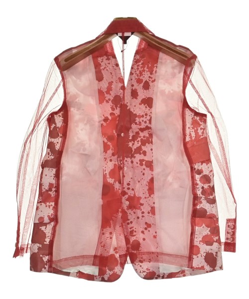 COMME des GARCONS（コムデギャルソン）カジュアルジャケット 赤 サイズ:XS レディース/2200599254046