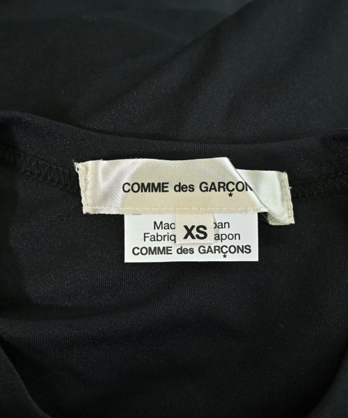 COMME des GARCONS（コムデギャルソン）Tシャツ・カットソー 黒 サイズ:XS レディース/2200599611108