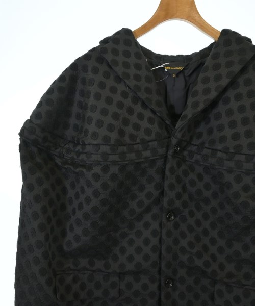 COMME des GARCONS（コムデギャルソン）カジュアルジャケット 黒 サイズ:S レディース/2200599972216