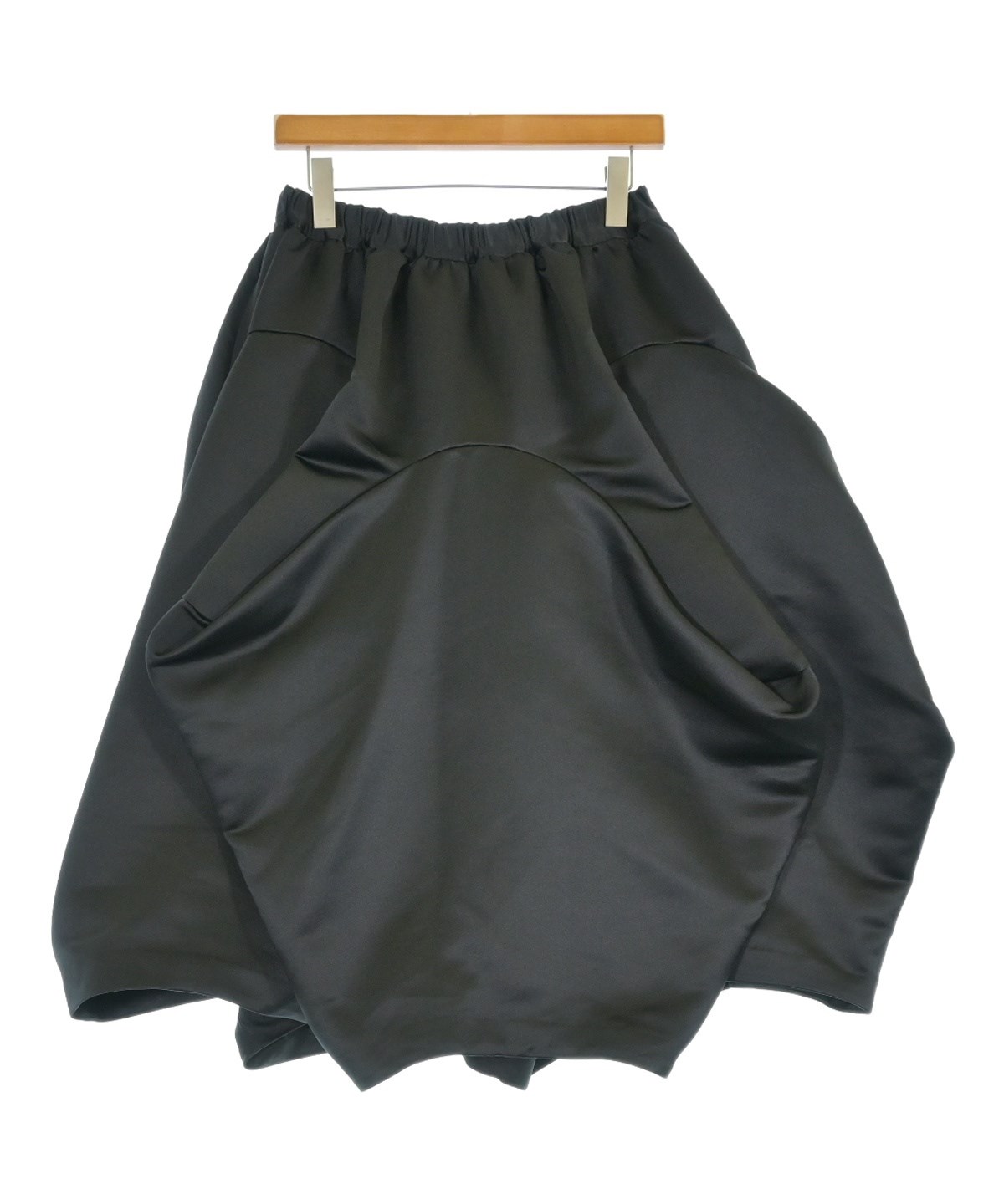 COMME des GARCONS ひざ丈スカート -(M位) 黒 【古着】
