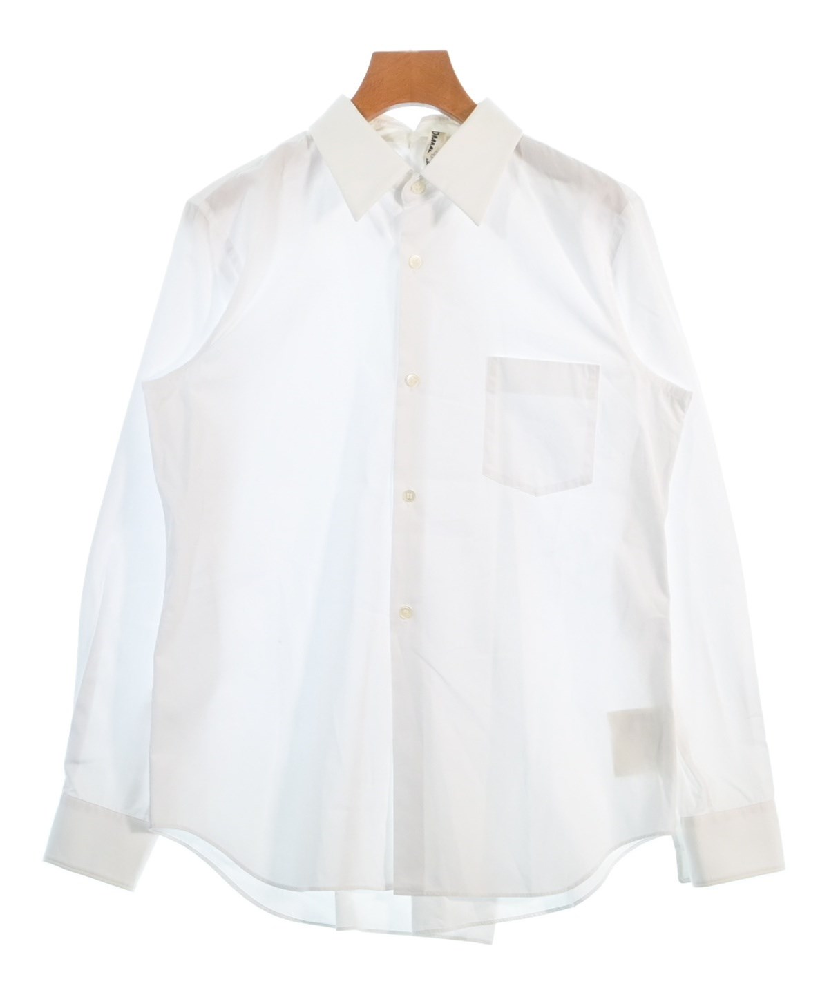 COMME des GARCONS GIRL - COMME des GARCONS GIRL カジュアルシャツ XS 白 【古着】【中古】 COMME des GARCONS GIRL - COMME des GARCONS GIRL カジュアル