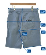 COMME des GARCONS（コムデギャルソン）ショートパンツ 青 サイズ:S メンズ/2200588838011