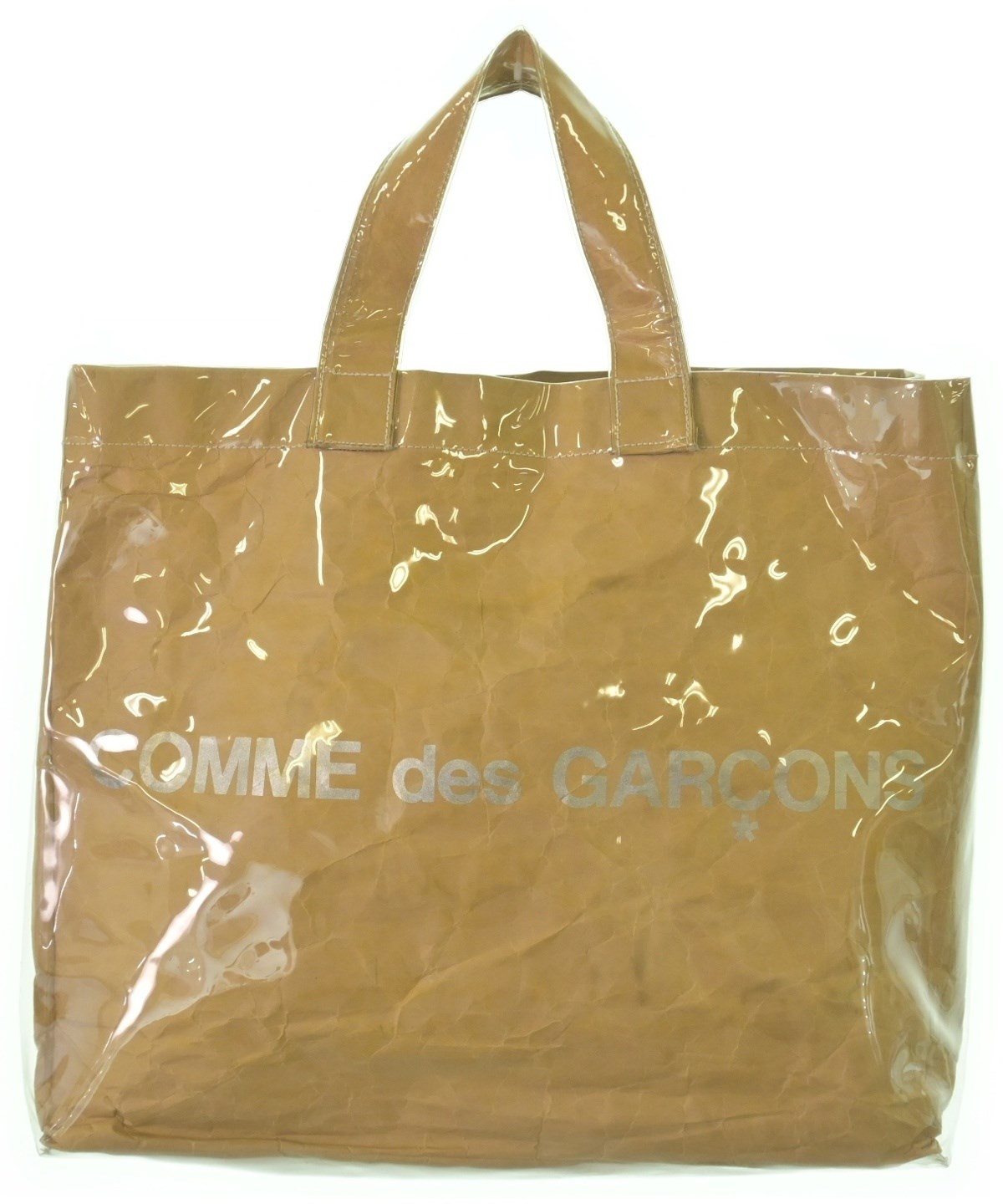 限定価格★COMME des GARÇONS トートバッグ ベージュ COMME des GARCONS（コムデギャルソン）トートバッグ ベージュ