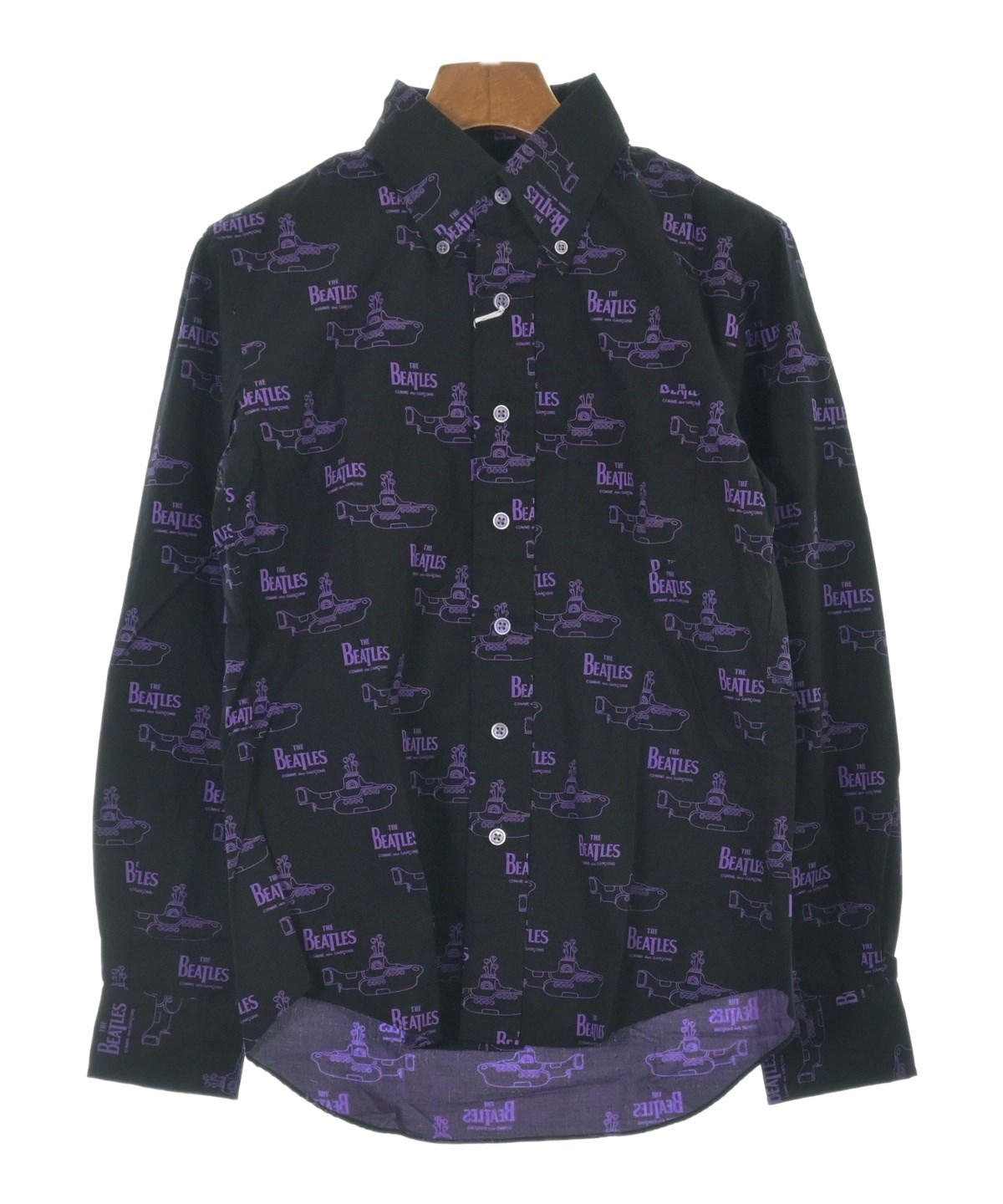 COMME des GARCONS（コムデギャルソン）カジュアルシャツ 黒 サイズ:XS