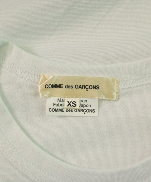 COMME des GARCONS（コムデギャルソン）Tシャツ・カットソー 白 サイズ:XS レディース/2200549052074