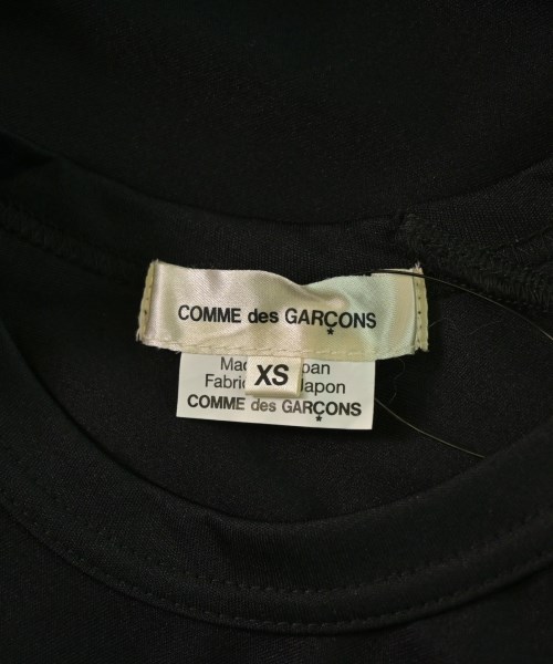 COMME des GARCONS（コムデギャルソン）Tシャツ・カットソー 黒 サイズ:XS レディース/2200550727121