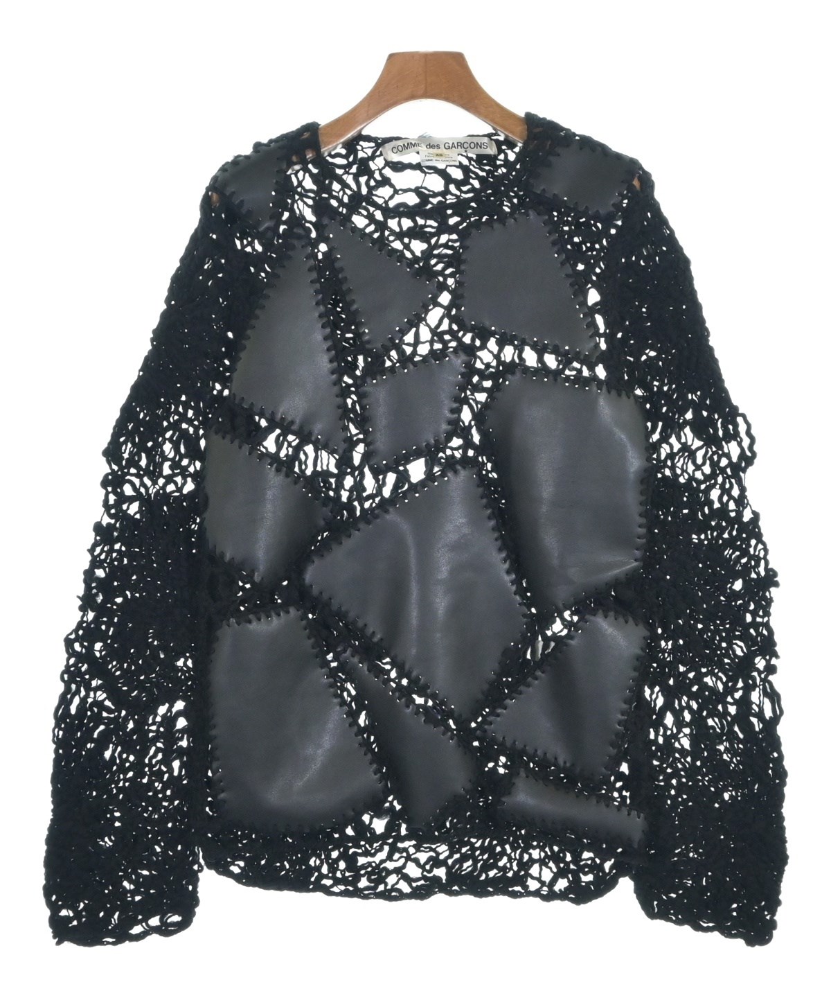 COMME des GARCONS（コムデギャルソン）ニット・セーター 黒 サイズ:XS