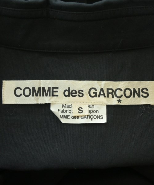 COMME des GARCONS（コムデギャルソン）シャツワンピース 黒 サイズ:S レディース/2200620393133
