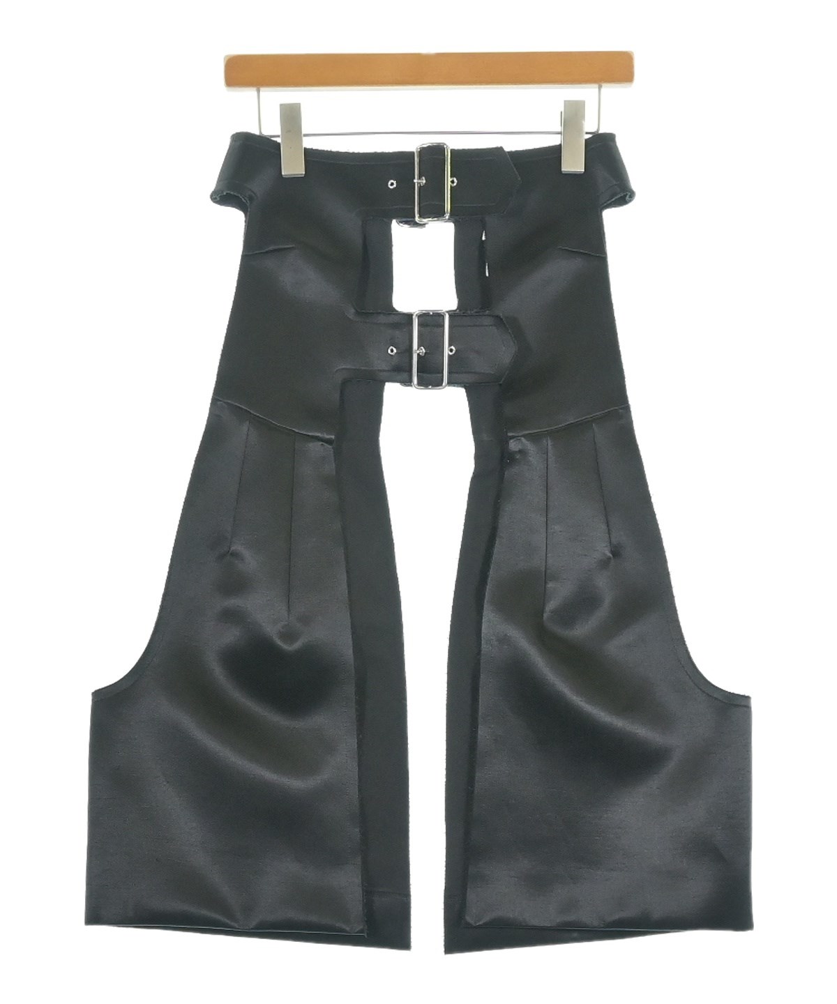 COMME des GARCONS（コムデギャルソン）ひざ丈スカート 黒 サイズ:XS