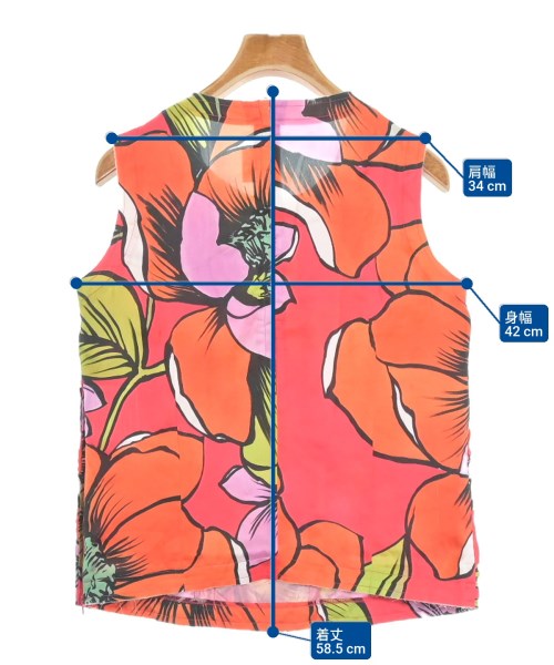 COMME des GARCONS（コムデギャルソン）ブラウス オレンジ サイズ:S レディース/2200621609066