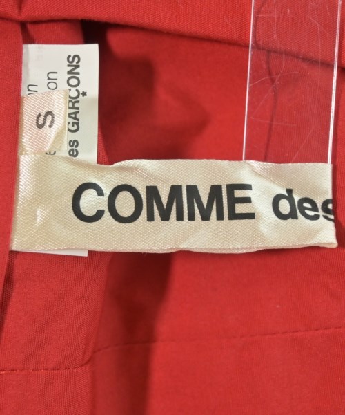 COMME des GARCONS（コムデギャルソン）ブラウス 赤 サイズ:S レディース/2200616548110