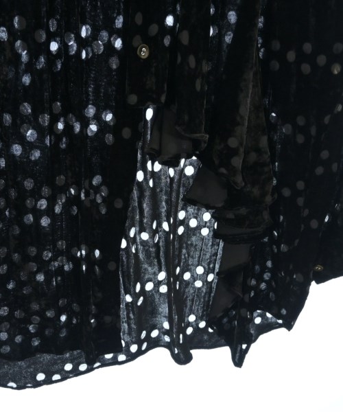 COMME des GARCONS（コムデギャルソン）カジュアルシャツ 黒 サイズ:F レディース/2200616548455