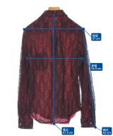 COMME des GARCONS（コムデギャルソン）カジュアルシャツ 赤 サイズ:S レディース/2200616548486