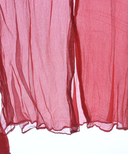 COMME des GARCONS（コムデギャルソン）ブラウス 赤 サイズ:M レディース/2200616548578