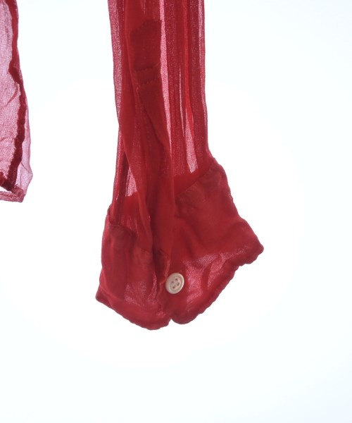 COMME des GARCONS（コムデギャルソン）ブラウス 赤 サイズ:M レディース/2200616548578