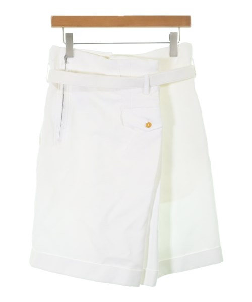 COMME des GARCONS（コムデギャルソン）ショートパンツ 白 サイズ:S レディース/2200618304035