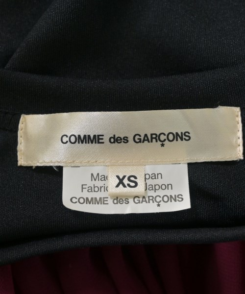 COMME des GARCONS（コムデギャルソン）Tシャツ・カットソー 黒 サイズ:XS レディース/2200619651145