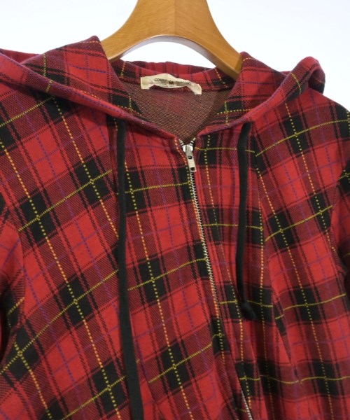 COMME des GARCONS（コムデギャルソン）パーカー 赤 サイズ:M レディース/2200621934021