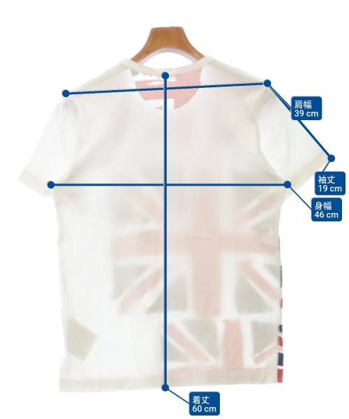 COMME des GARCONS（コムデギャルソン）Tシャツ・カットソー 白 サイズ:M メンズ/2200622288024