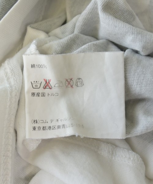 COMME des GARCONS（コムデギャルソン）Tシャツ・カットソー 白 サイズ:-(XS位) メンズ/2200622288031