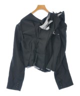 COMME des GARCONS（コムデギャルソン）ノーカラージャケット 黒 サイズ:M レディース/2200622453040