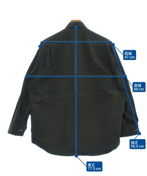 COMME des GARCONS（コムデギャルソン）カジュアルシャツ 黒 サイズ:-(XL位) メンズ/2200622810027