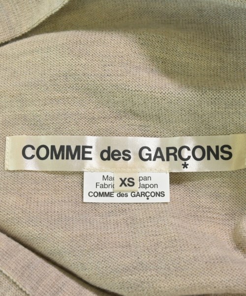COMME des GARCONS（コムデギャルソン）カーディガン ベージュ サイズ:XS レディース/2200622223070