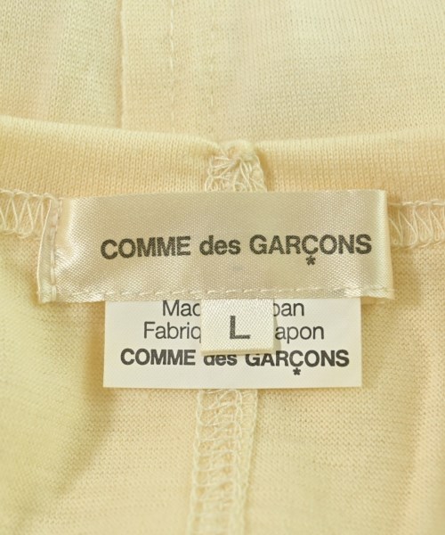 COMME des GARCONS（コムデギャルソン）Tシャツ・カットソー ベージュ サイズ:L レディース/2200622994093