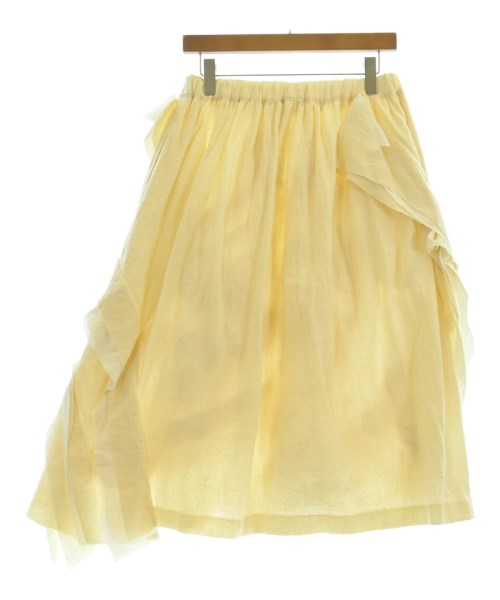 COMME des GARCONS（コムデギャルソン）ロング・マキシ丈スカート 白 サイズ:S レディース/2200622994123