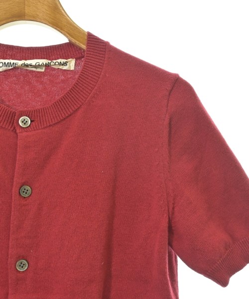 COMME des GARCONS（コムデギャルソン）カーディガン 赤 サイズ:XS レディース/2200623097106