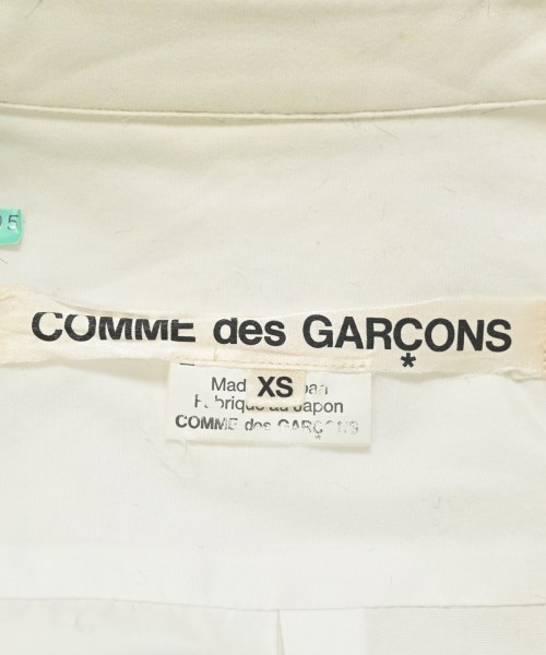 COMME des GARCONS（コムデギャルソン）カジュアルシャツ 白 サイズ:XS レディース/2200623116104