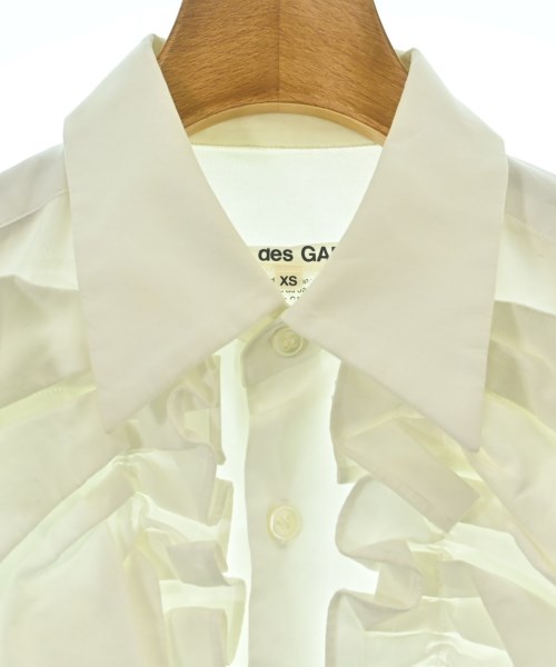 COMME des GARCONS（コムデギャルソン）カジュアルシャツ 白 サイズ:XS レディース/2200623116104