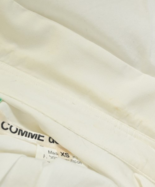 COMME des GARCONS（コムデギャルソン）カジュアルシャツ 白 サイズ:XS レディース/2200623116104