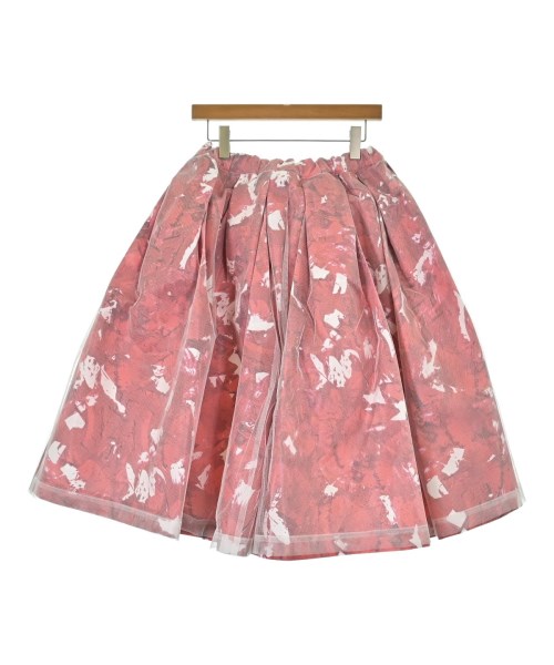 COMME des GARCONS（コムデギャルソン）ひざ丈スカート 赤 サイズ:XS レディース/2200623268049