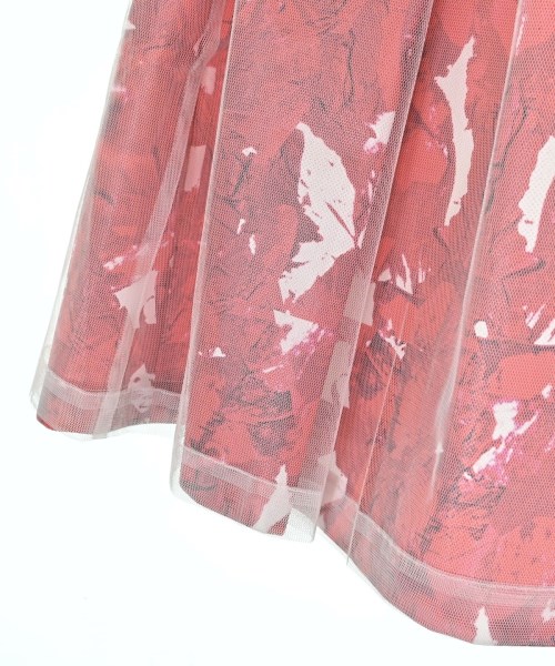 COMME des GARCONS（コムデギャルソン）ひざ丈スカート 赤 サイズ:XS レディース/2200623268049