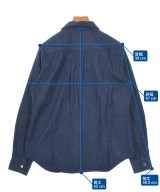 COMME des GARCONS（コムデギャルソン）カジュアルシャツ 紺 サイズ:M レディース/2200623850060
