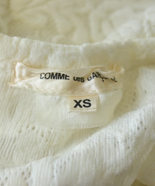 COMME des GARCONS（コムデギャルソン）Tシャツ・カットソー 白 サイズ:XS レディース/2200623924013