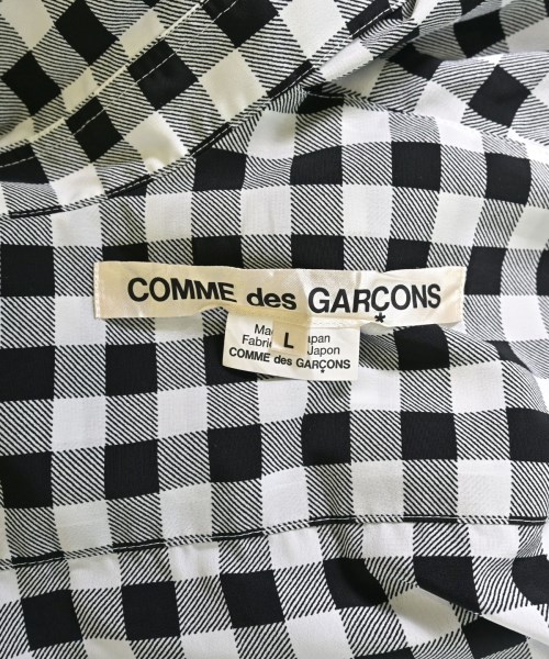 COMME des GARCONS（コムデギャルソン）カジュアルシャツ 黒 サイズ:L レディース/2200624564010