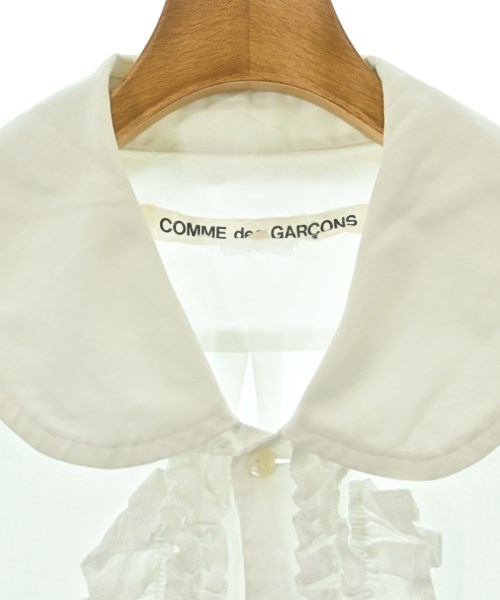 COMME des GARCONS（コムデギャルソン）ブラウス 白 サイズ:S レディース/2200624622017