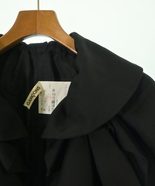 COMME des GARCONS（コムデギャルソン）カジュアルジャケット 黒 サイズ:S レディース/2200624807018