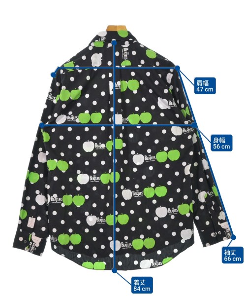 COMME des GARCONS（コムデギャルソン）カジュアルシャツ 黒 サイズ:XXL メンズ/2200624689027