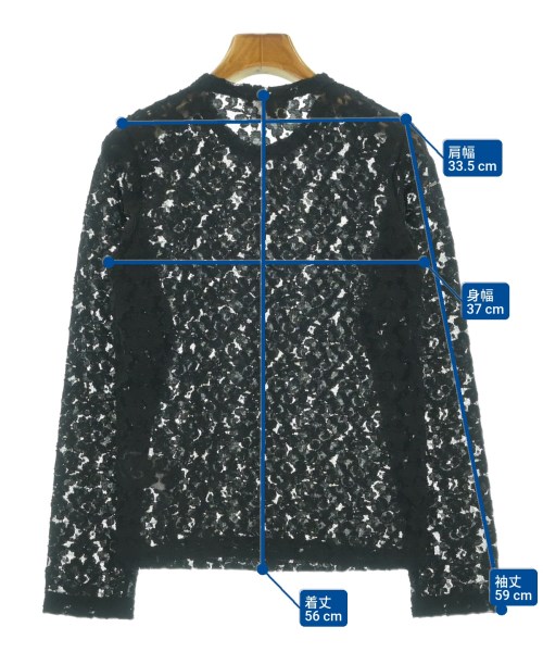 COMME des GARCONS（コムデギャルソン）Tシャツ・カットソー 黒 サイズ:S レディース/2200624983095