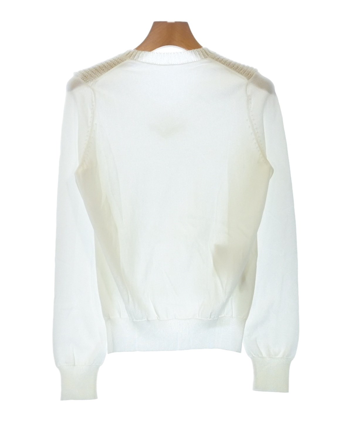 COMME des GARCONS（コムデギャルソン）ニット・セーター 白 サイズ