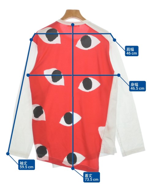 COMME des GARCONS（コムデギャルソン）Tシャツ・カットソー 白 サイズ:M レディース/2200240866093