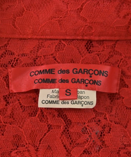 COMME des GARCONS COMME des GARCONS（コムデギャルソンコムデギャルソン）カジュアルシャツ 赤 サイズ:S レディース/2200624895015