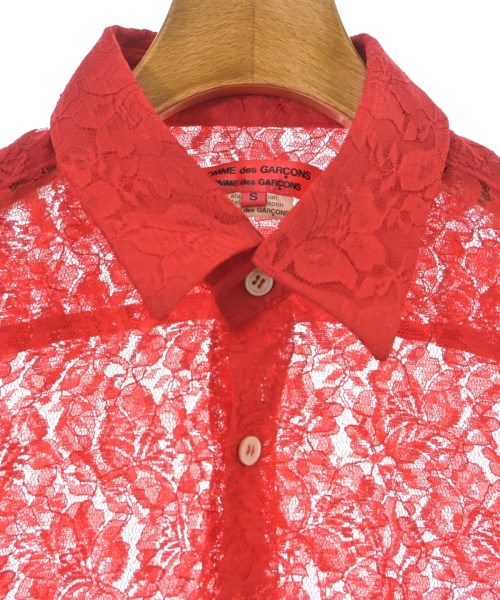 COMME des GARCONS COMME des GARCONS（コムデギャルソンコムデギャルソン）カジュアルシャツ 赤 サイズ:S レディース/2200624895015