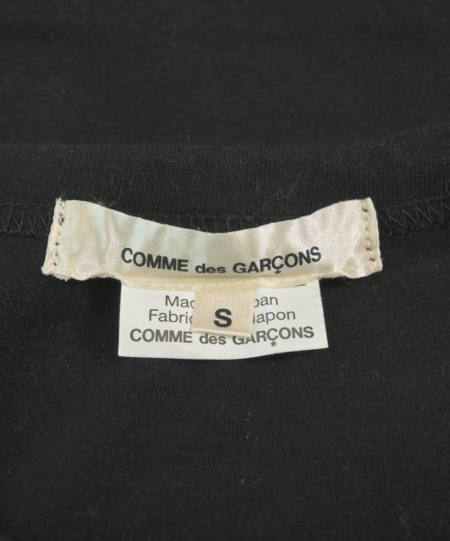 COMME des GARCONS（コムデギャルソン）Tシャツ・カットソー 黒 サイズ:S レディース/2200625238064