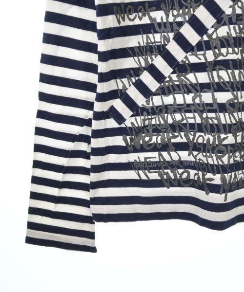 COMME des GARCONS（コムデギャルソン）Tシャツ・カットソー 紺 サイズ:M レディース/2200625238088