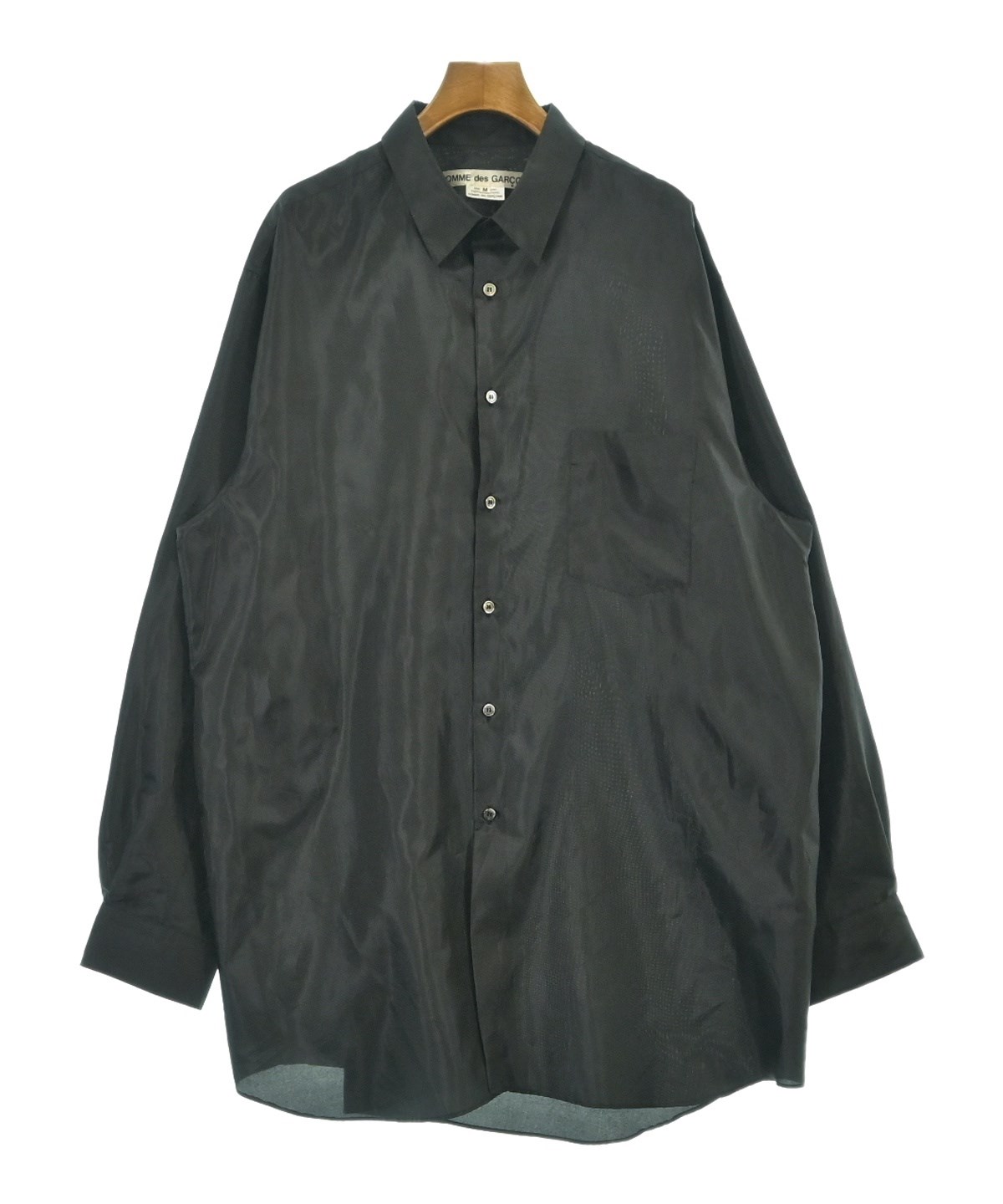 コムデギャルソン黒ブラウス COMME des GARCONS（コムデギャルソン）ブラウス 黒 サイズ:M