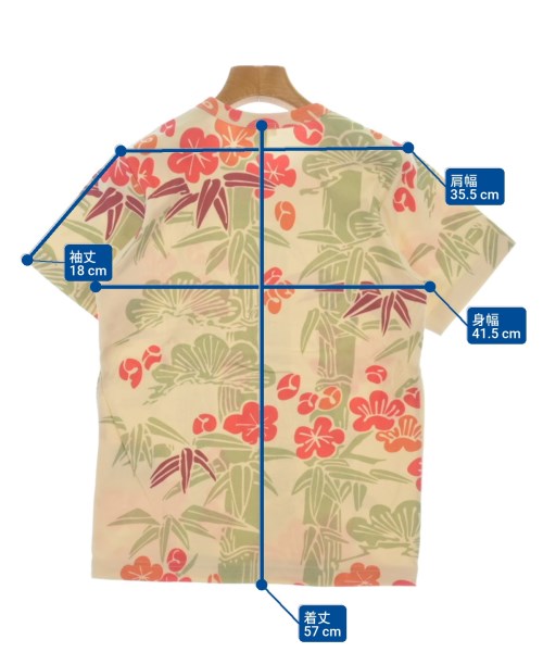 COMME des GARCONS（コムデギャルソン）Tシャツ・カットソー ベージュ サイズ:S レディース/2200627107238